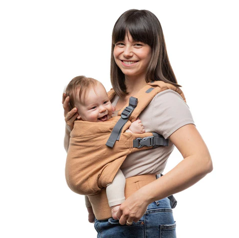ergonomická poloha v nosiči